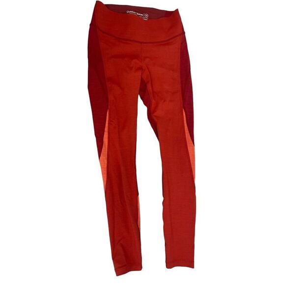 Outdoor Voices Womens Red Orange Ankle Athletic Leggings Size XS Contrast 25" - Picture 3 of 9